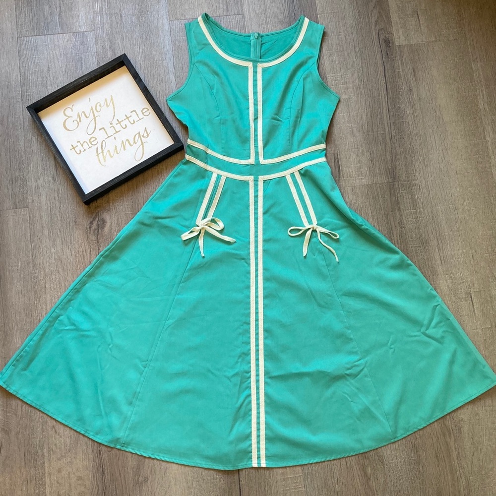 Breezy blue dress